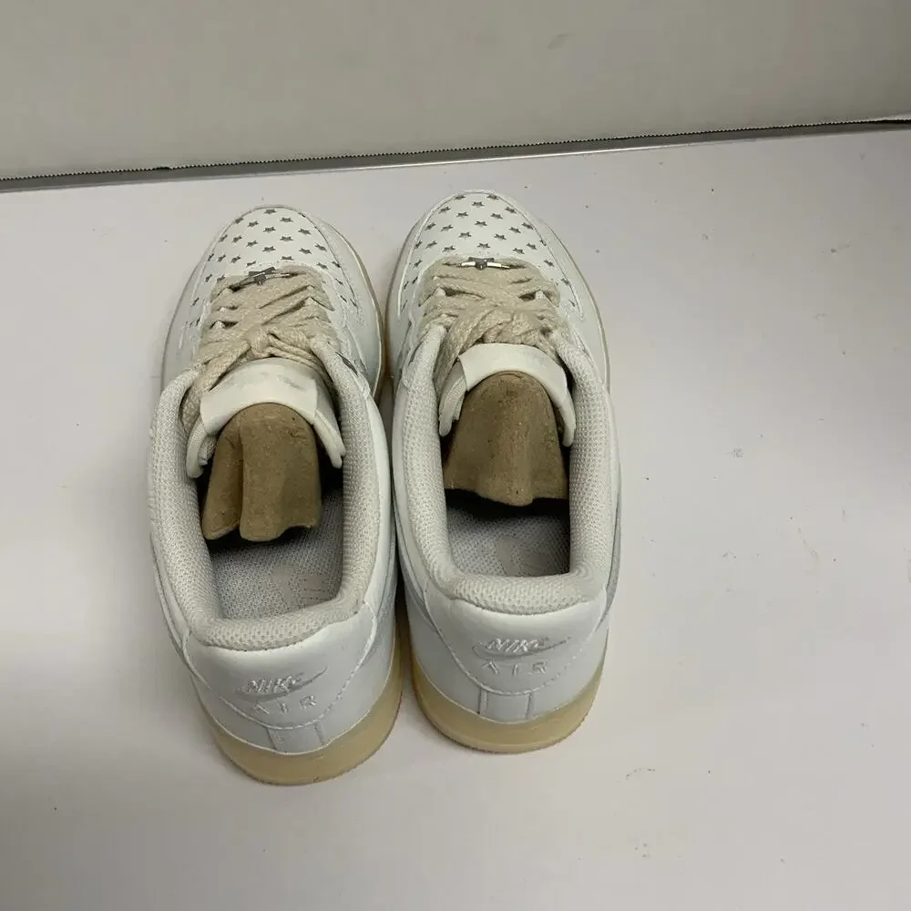Nike Air Force 1 Low Starry Night FD0793 100 Size 6.5 Women White Cream Beige